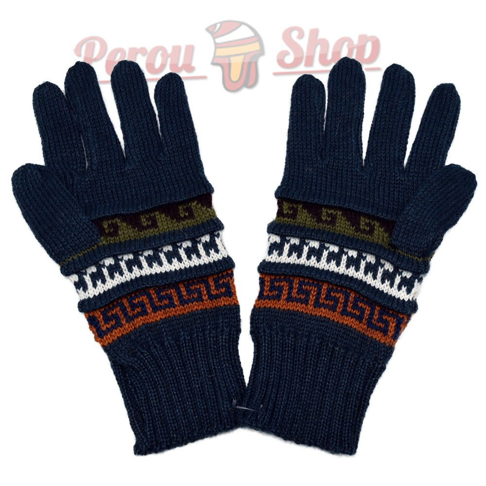 Gants laine alpaga modèle alpagas