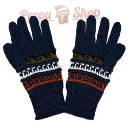 Gants laine alpaga modèle alpagas