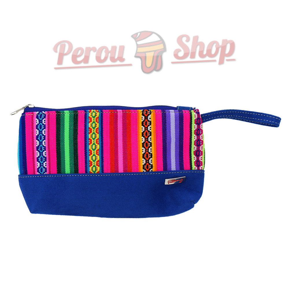 Trousse de maquillage couleur bleue