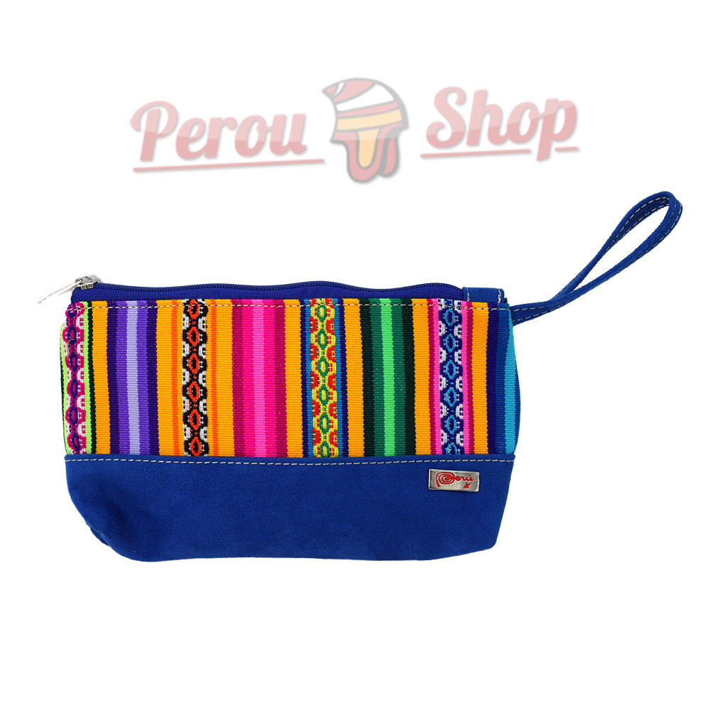 Trousse de maquillage couleur bleue