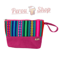Trousse de maquillage couleur fuchsia