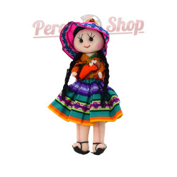 Poupée Cholita et son bébé