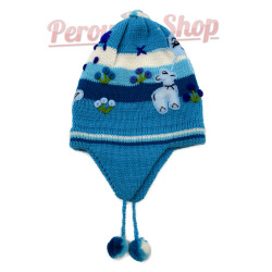 Bonnet péruvien bébé