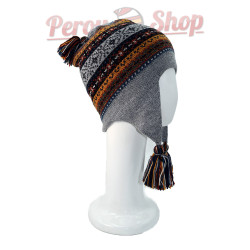 Bonnet péruvien en laine d'alpaga, confection artisanale et élégance