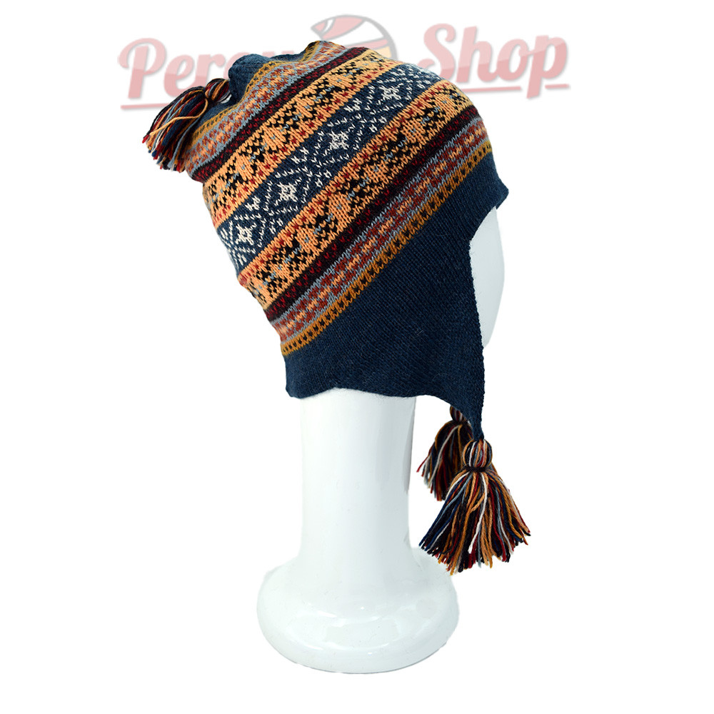 Laine d'alpaga et savoir-faire péruvien réunis dans ce bonnet unique