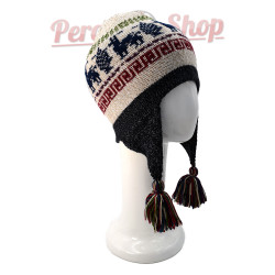Bonnet péruvien en laine d'alpaga, l'essence du style hivernal