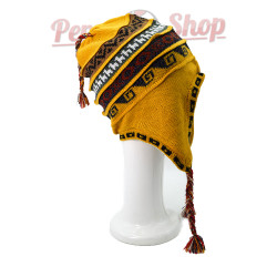 Bonnet Péruvien doublé polaire, Accessoire Traditionnel et Confortable