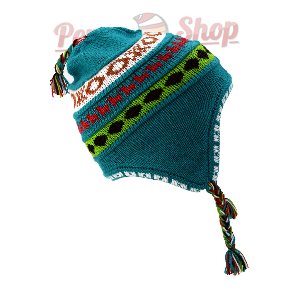 Bonnet doublé polaire pour enfant, couleur vert