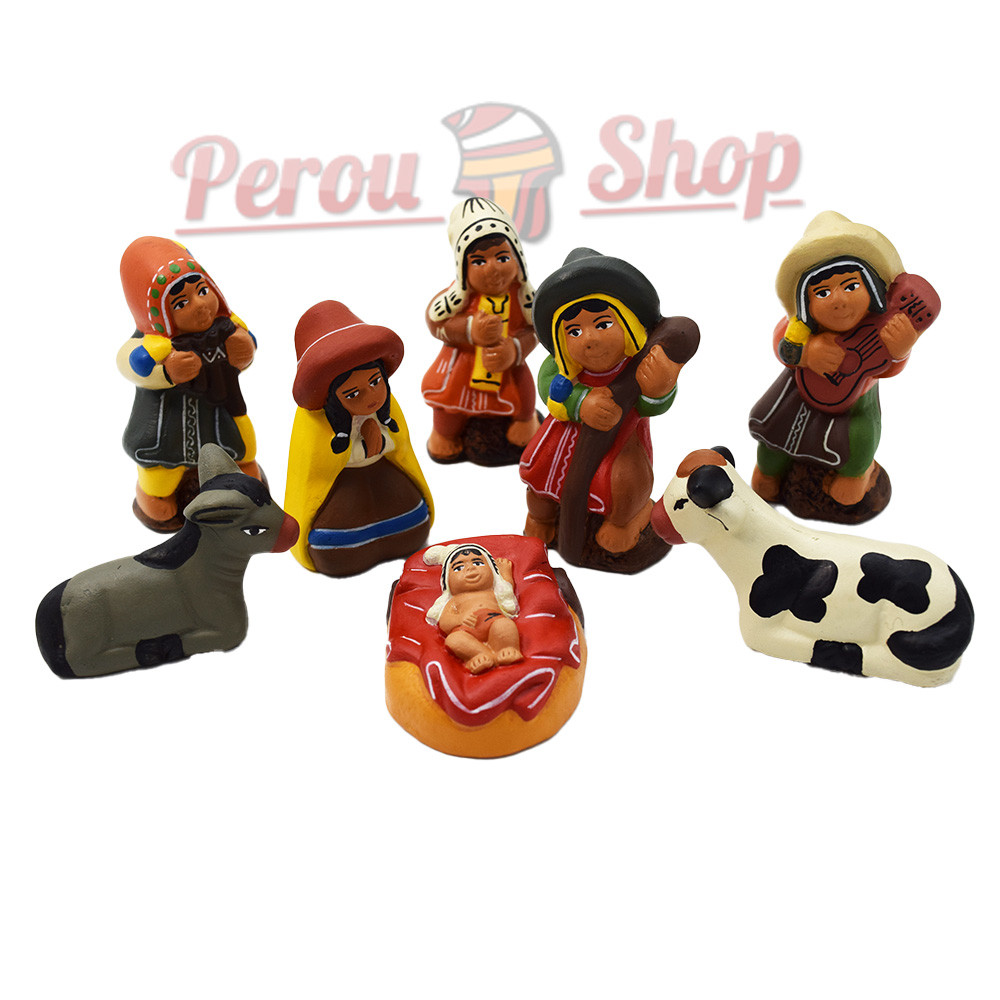 Crèche Andine : Les Musiciens célèbrent la Naissance de Jésus