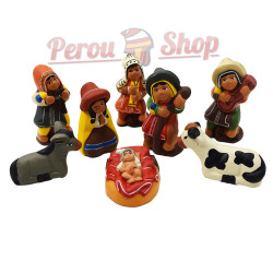 Crèche Andine : Les Musiciens célèbrent la Naissance de Jésus