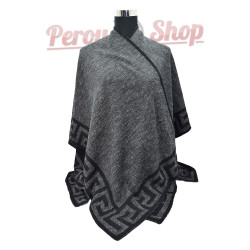 Cape en laine d’alpaga tissée main – Parfait pour un look unique