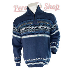 Pull en Laine d'Alpaga Homme - Motifs Péruviens Élégants
