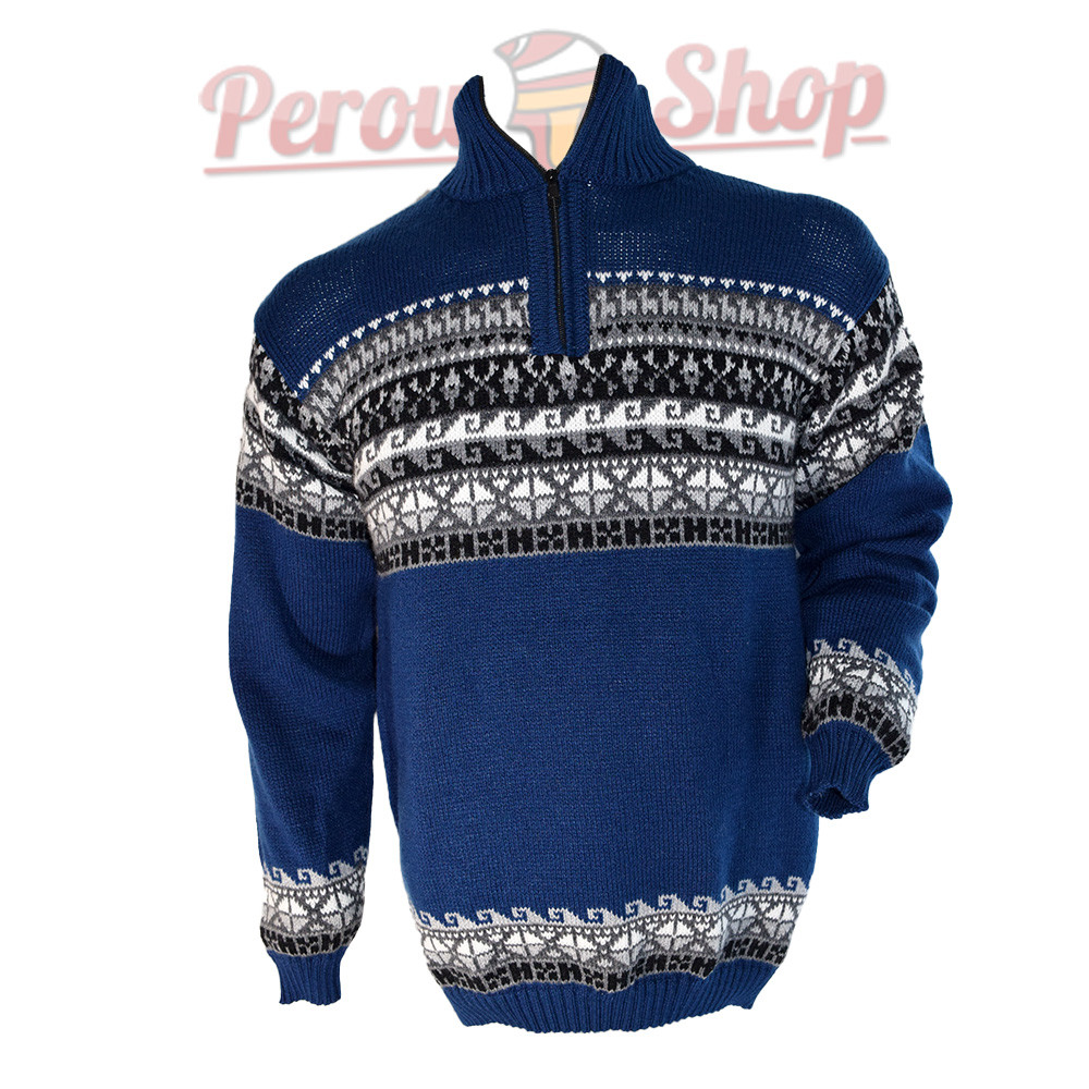 Pull Homme en Alpaga Péruvien - Chaleur et Style Unique