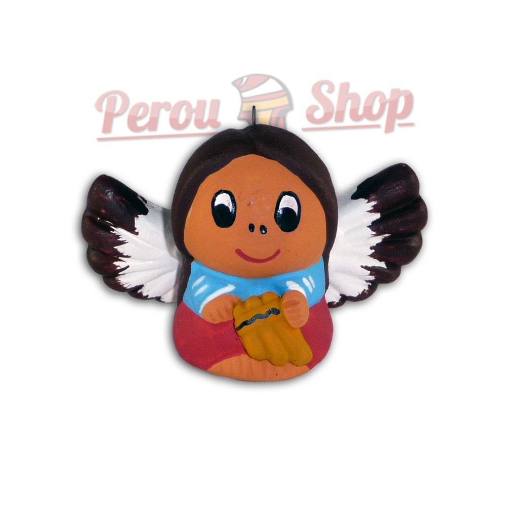 Pendentif déco sapin modèle anges musiciens de noël