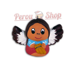 Pendentif déco sapin modèle anges musiciens de noël